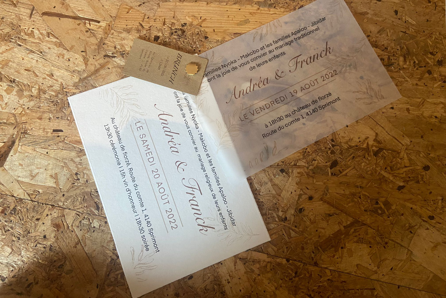 Invitation Mariage / Wedding invitation